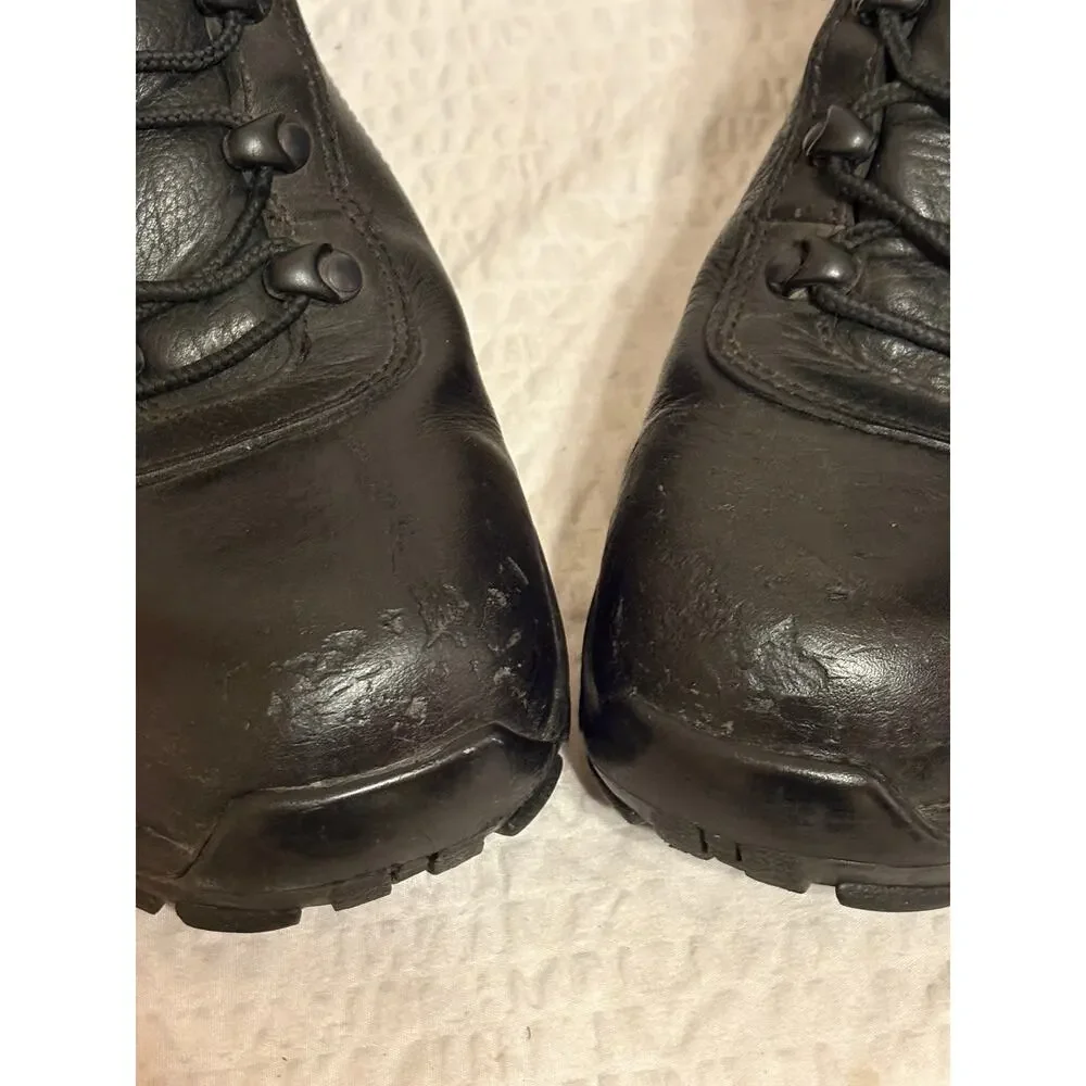 Red Wing Black Leather Safety Toe EH Waterproof Men’s Work Boots 6680 Size 12D